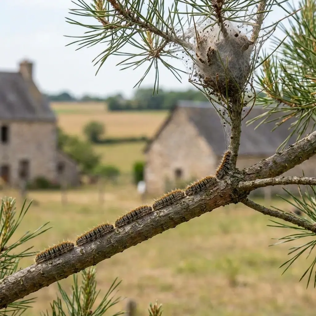 Lutte ciblée contre les chenilles processionnaires