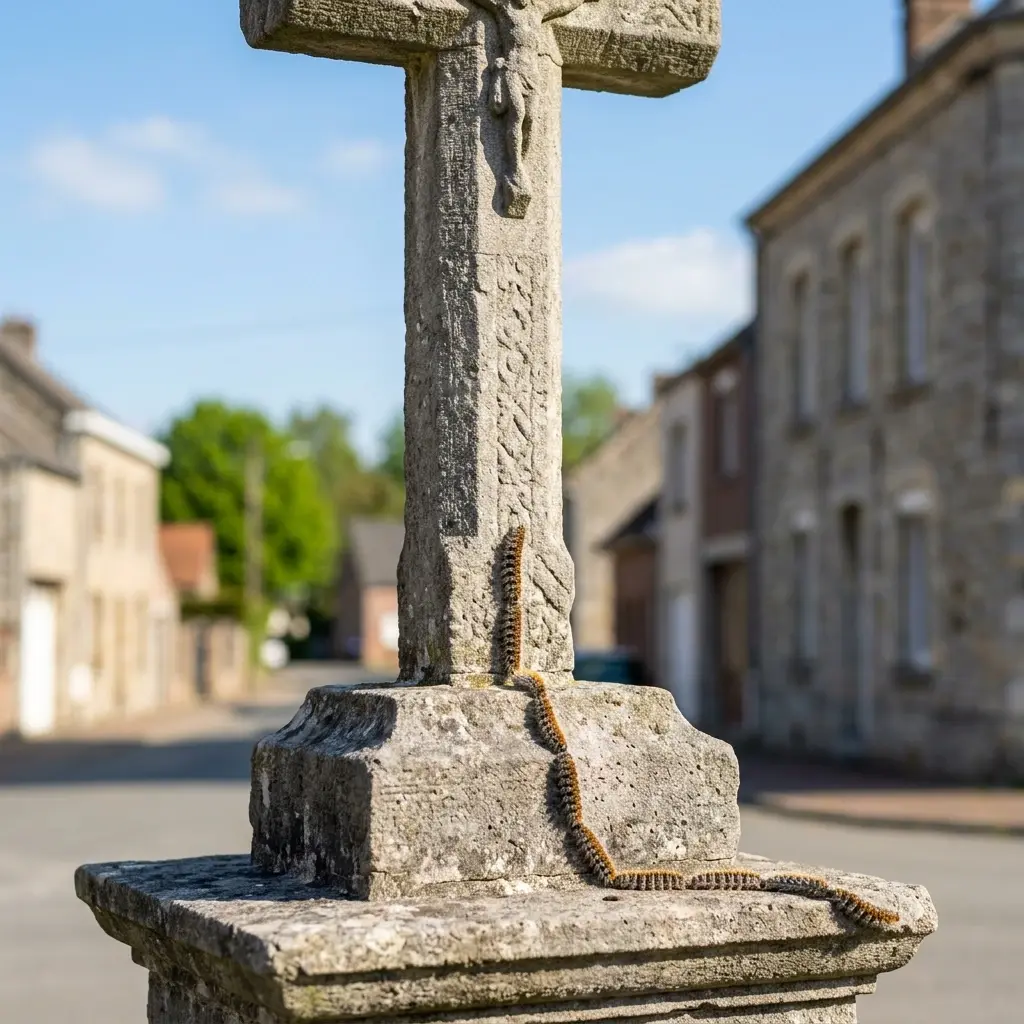 Comment réagir face aux chenilles processionnaires à Croix ?