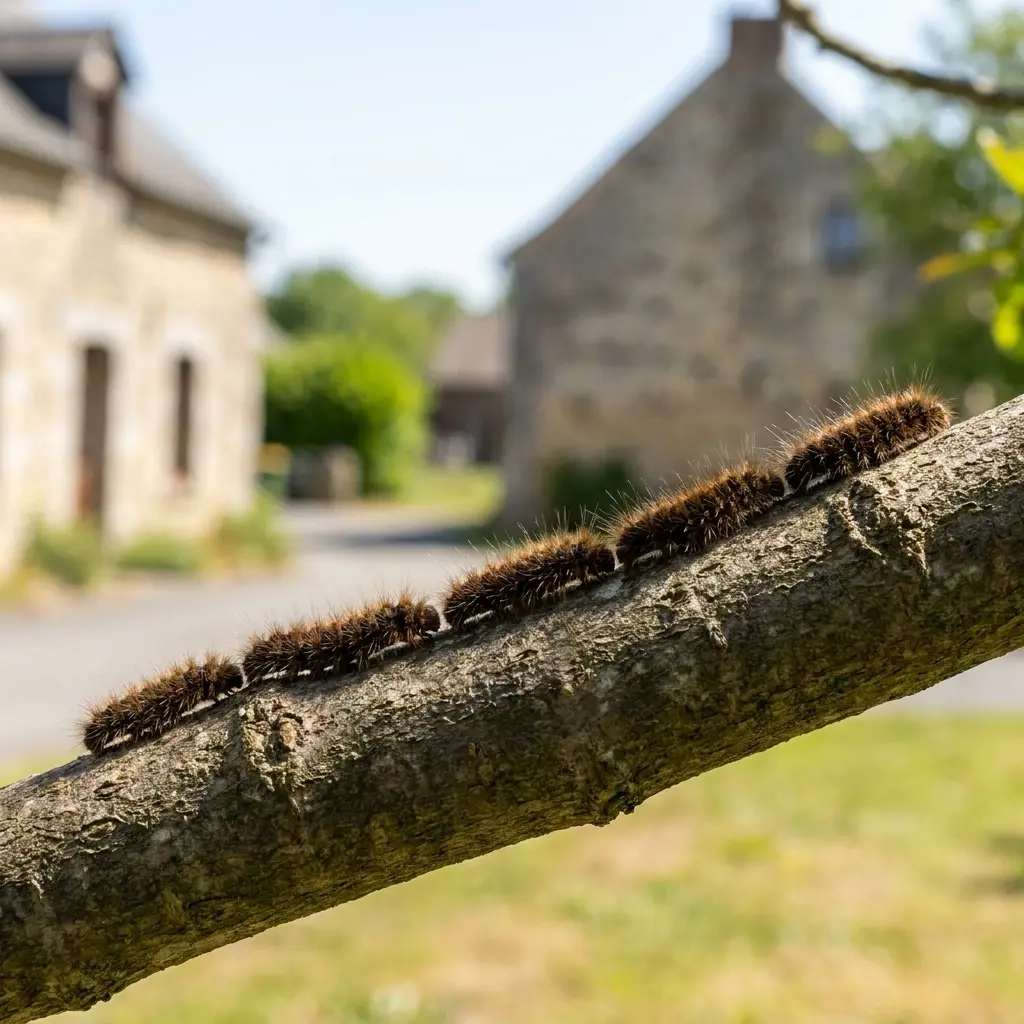 Une approche technique pour éradiquer les chenilles