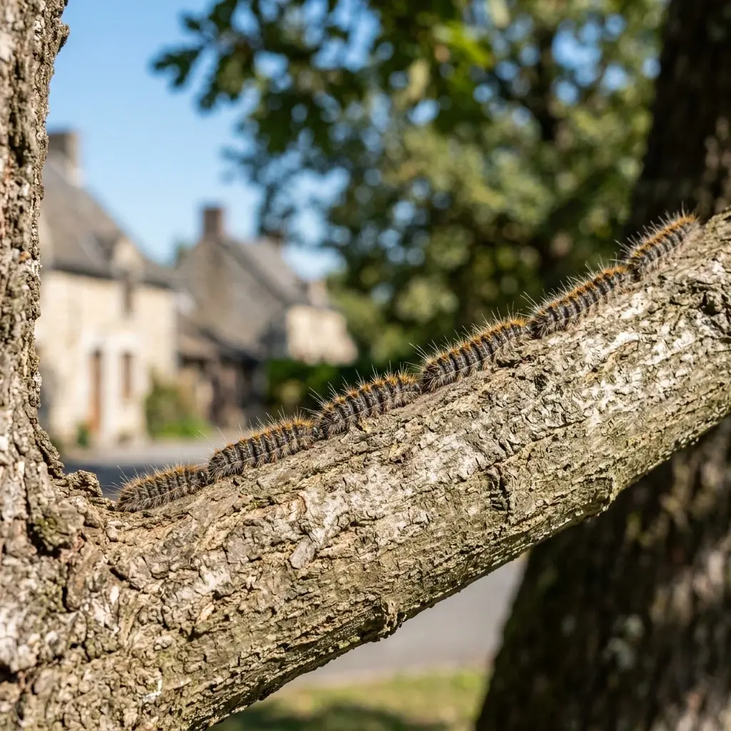 Comment prévenir et réagir face aux chenilles processionnaires à Fenain
