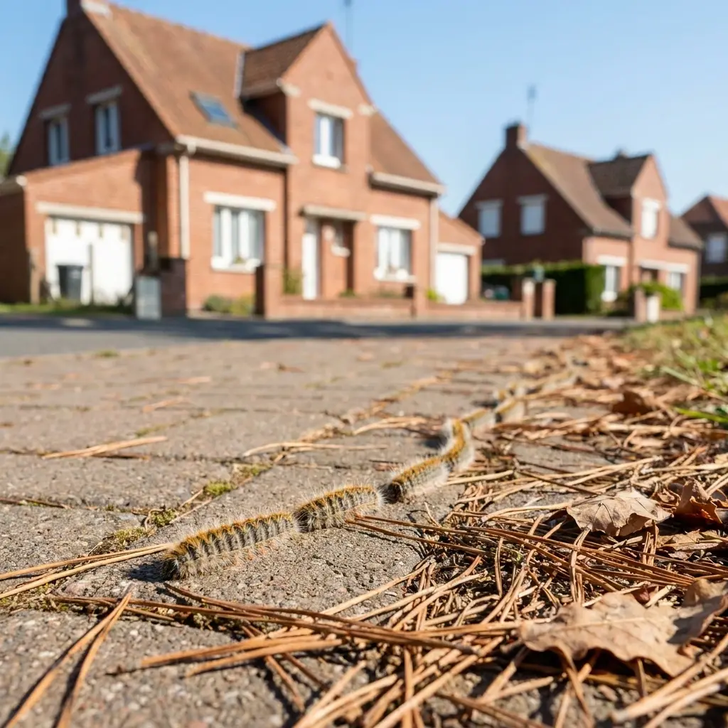 Un traitement professionnel contre les chenilles urticantes