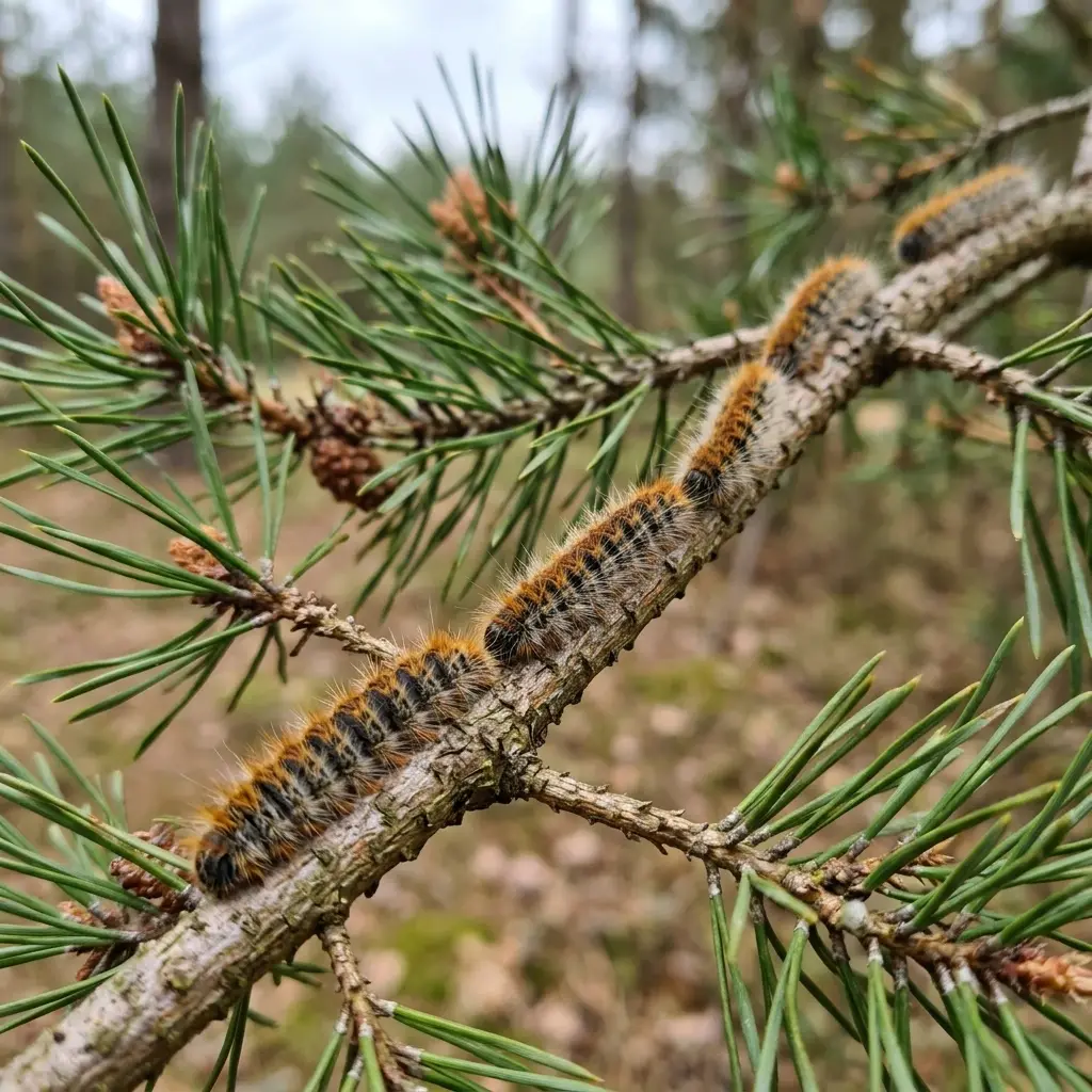 Comment réagir face aux chenilles processionnaires à Thumeries