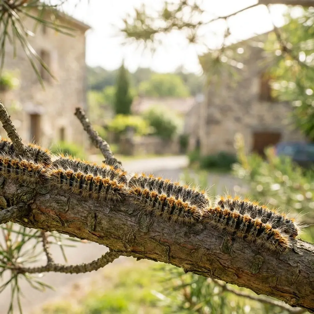 Prévenir et réagir face aux chenilles processionnaires