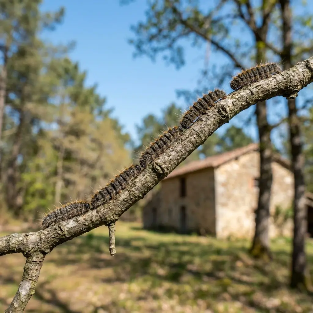 Comment prévenir l'invasion des chenilles à Landas