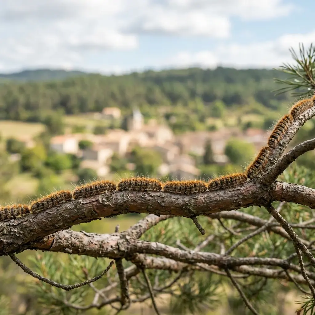 Gestes de prévention contre les larves urticantes