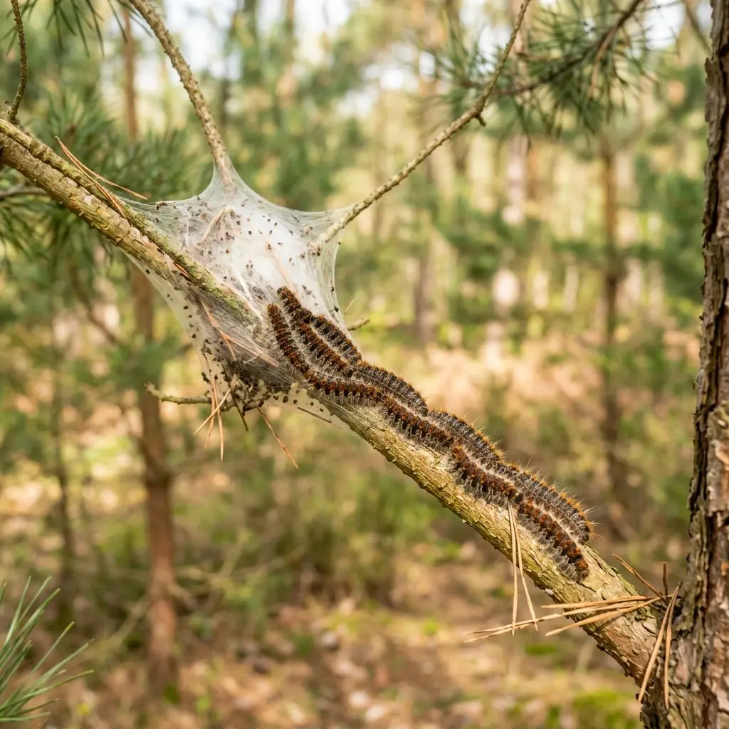 Élimination ciblée des chenilles processionnaires