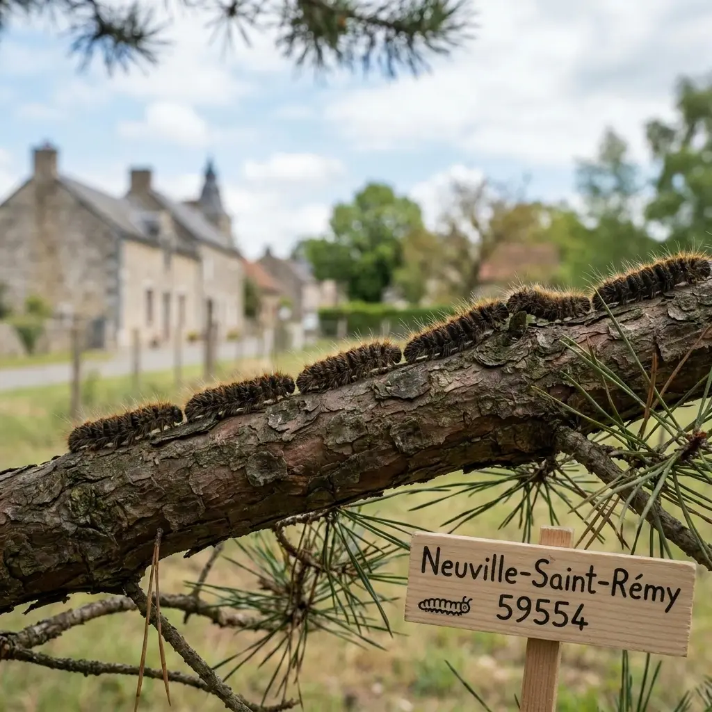 Comment se déroule l'intervention à Neuville-Saint-Rémy ?