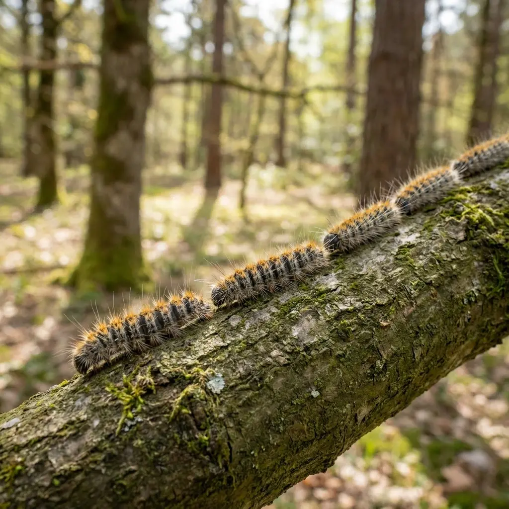 Comment réagir face à une infestation de chenilles à Bavay ?