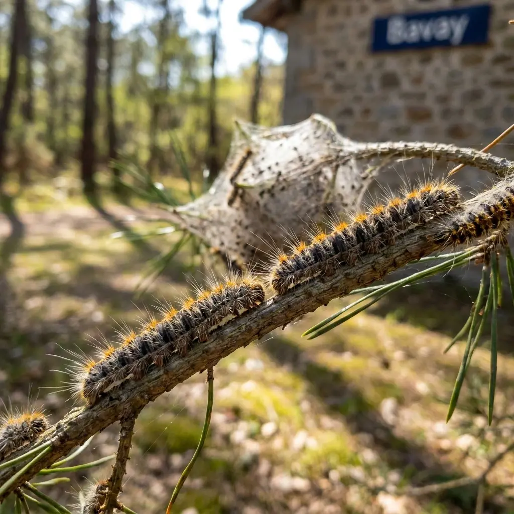 Chenille processionnaire Bavay (59570)