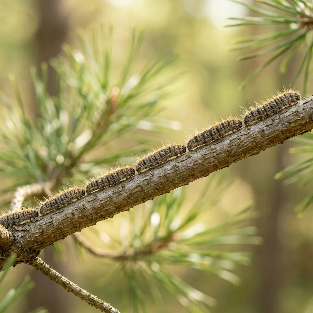 Chenille processionnaire La Longueville (59570)