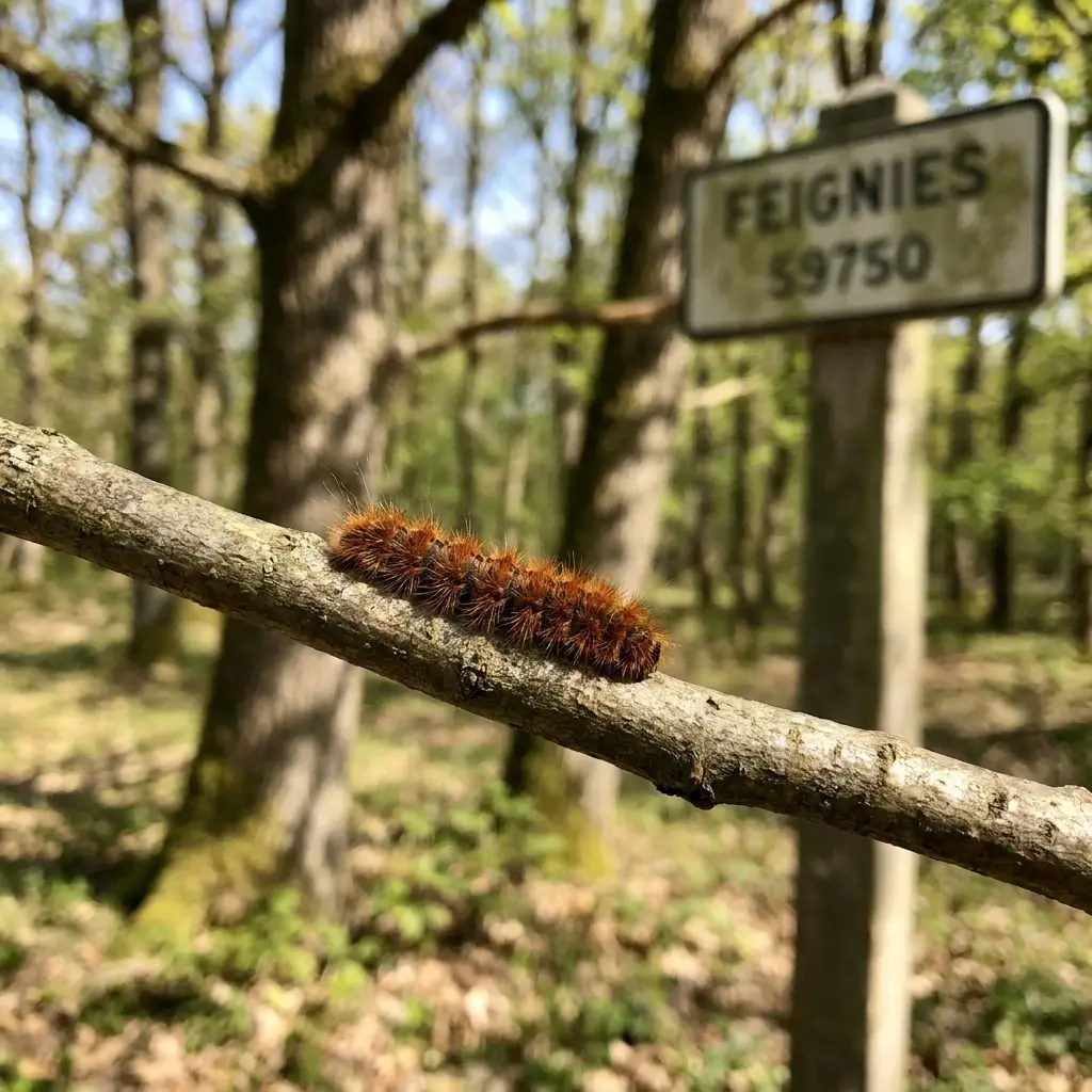 Chenille processionnaire Feignies (59750)