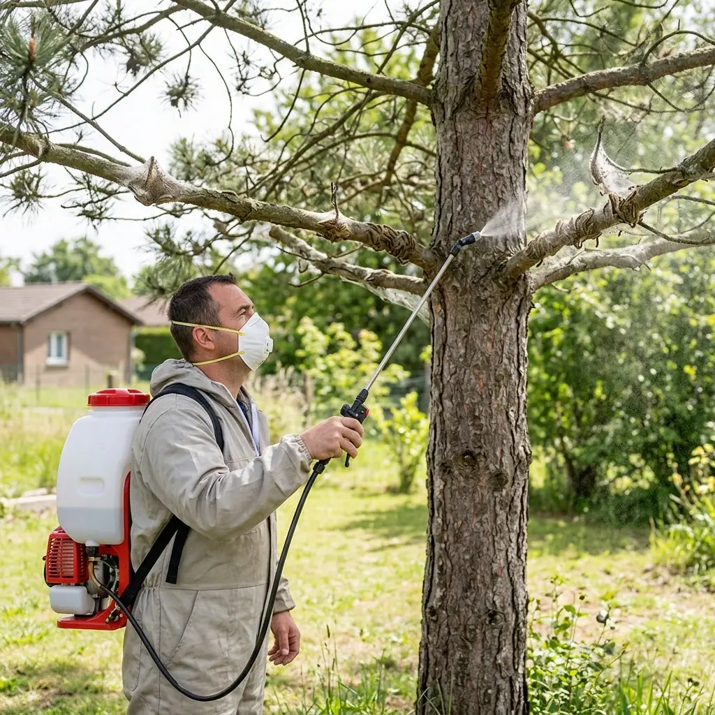 Comment réagir face aux chenilles processionnaires à Willems ?