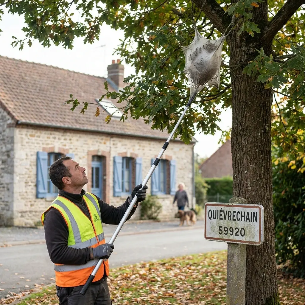 Un traitement ciblé pour éliminer les larves et les nids