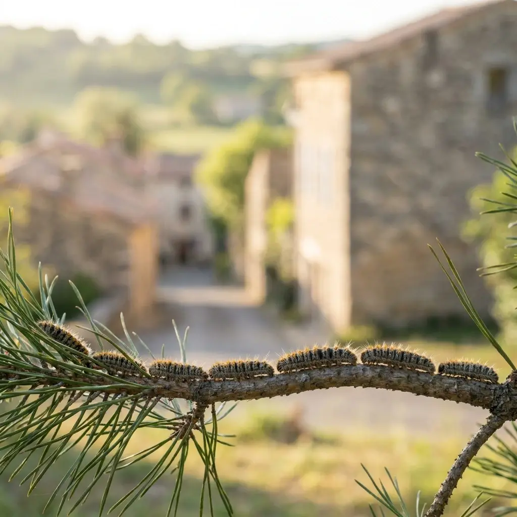 Chenille processionnaire Thourotte (60150)