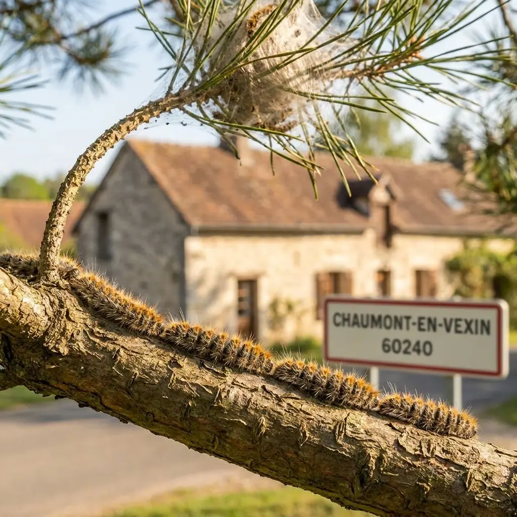 Comment réagir face aux chenilles processionnaires chez vous