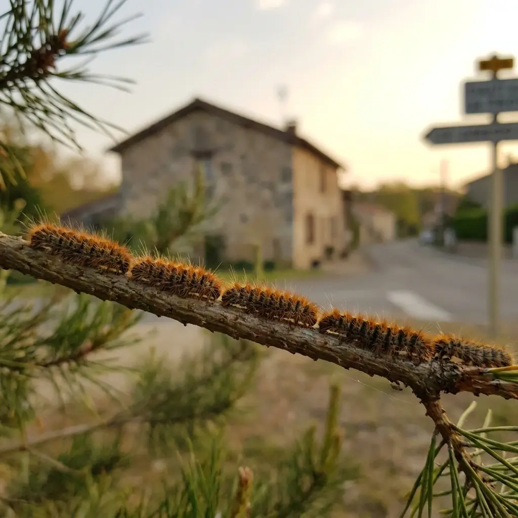 Chenille processionnaire Crèvecœur-le-Grand (60360)