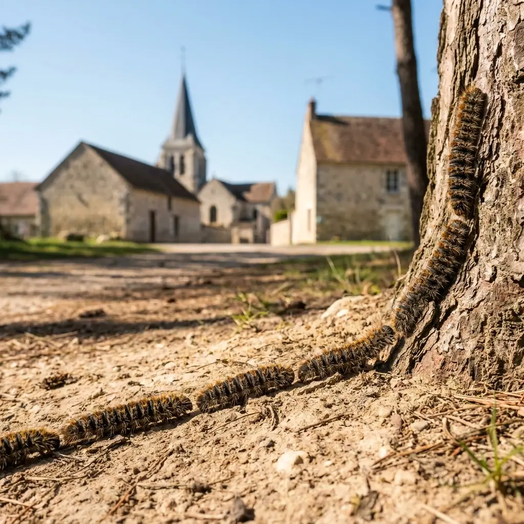 Comment limiter l'impact des chenilles processionnaires chez vous