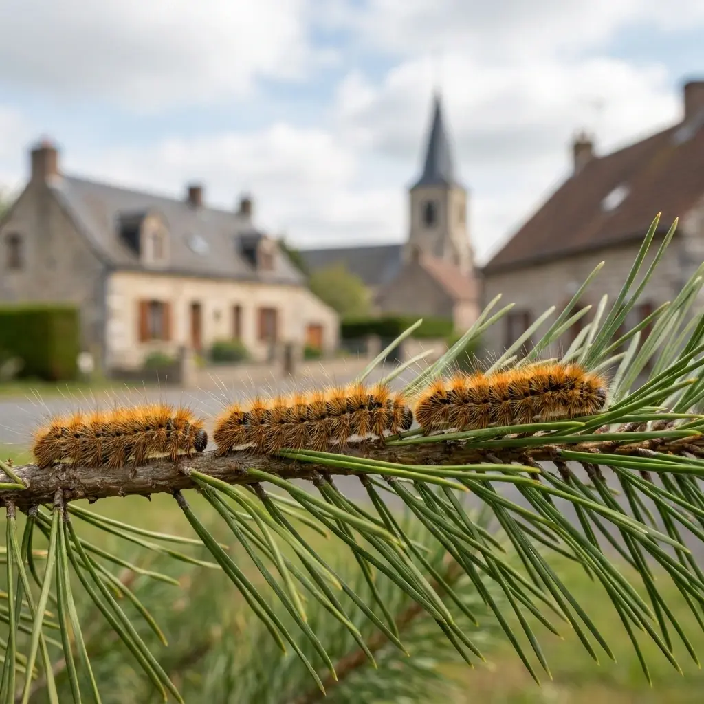 Comment réagir face aux chenilles processionnaires dans vos jardins ?