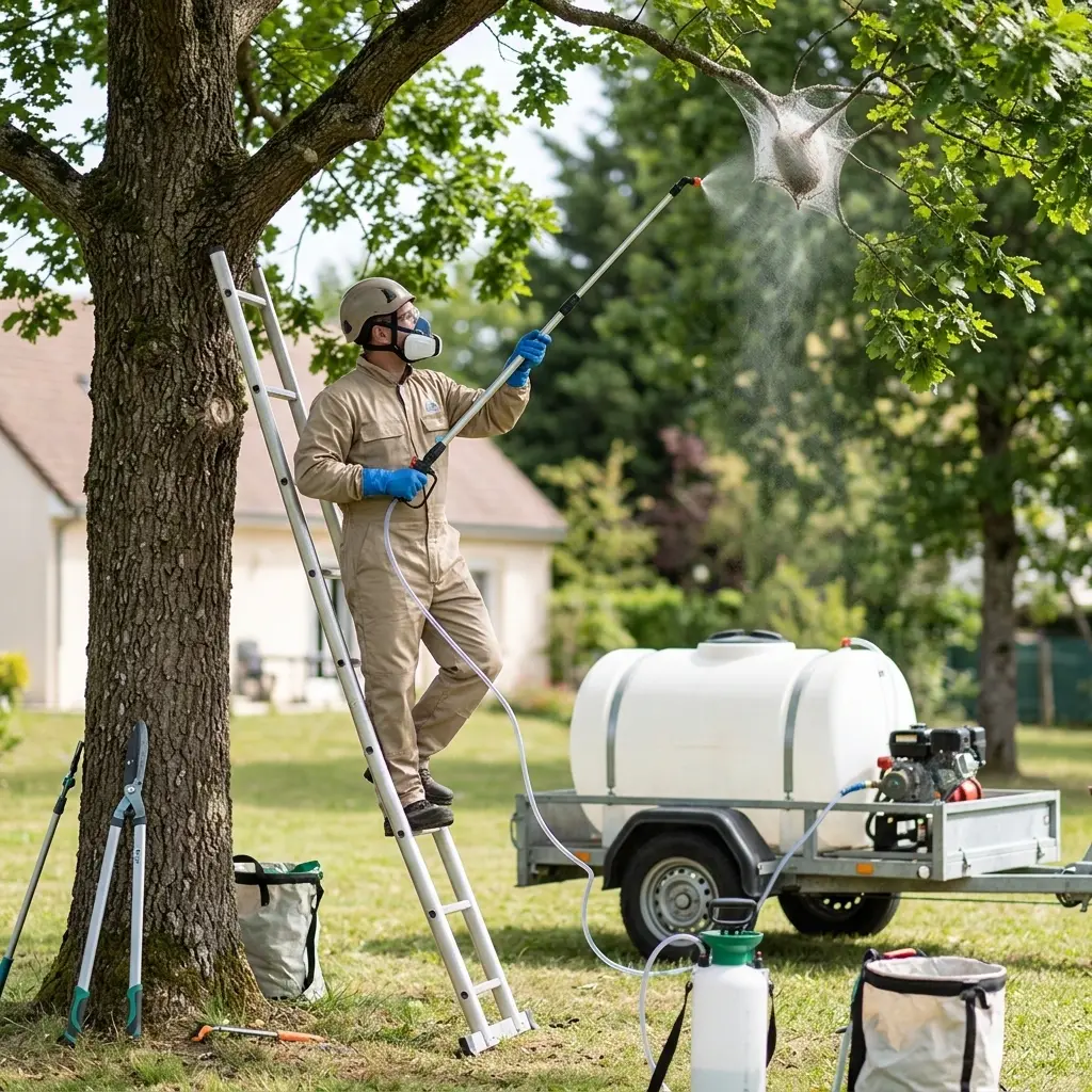 Comment prévenir et réagir face aux processionnaires à Labourse