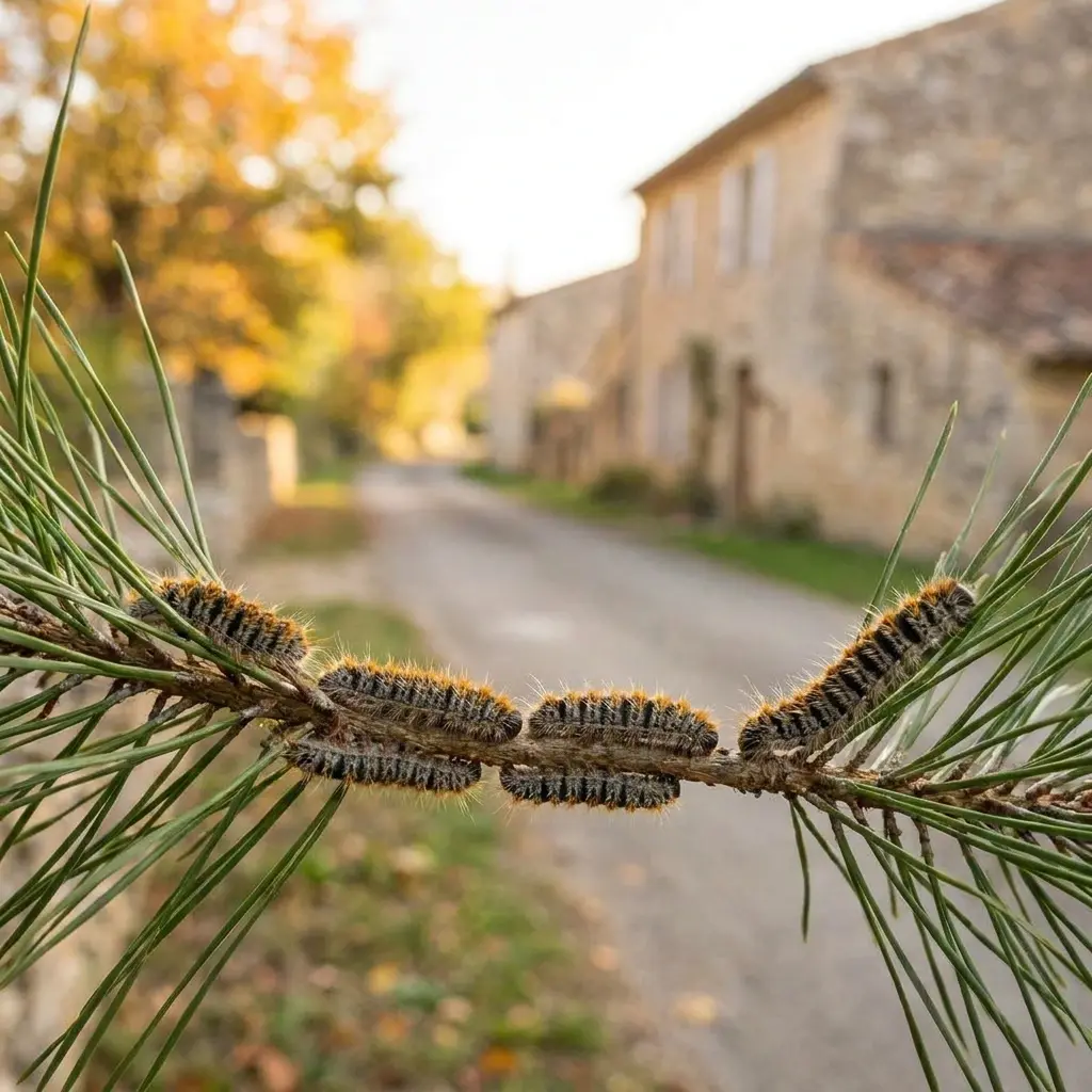 Comment réagir face aux chenilles processionnaires dans votre jardin ?