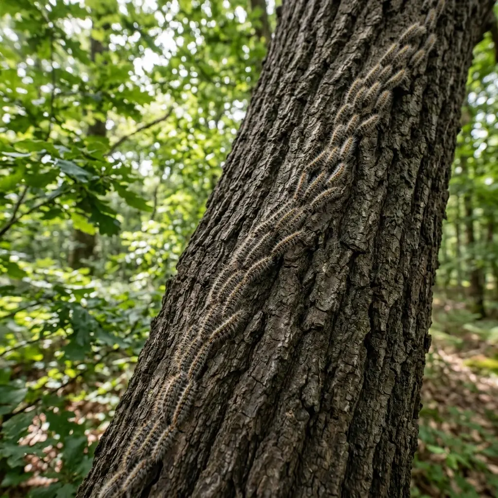 Un traitement ciblé pour éradiquer les chenilles