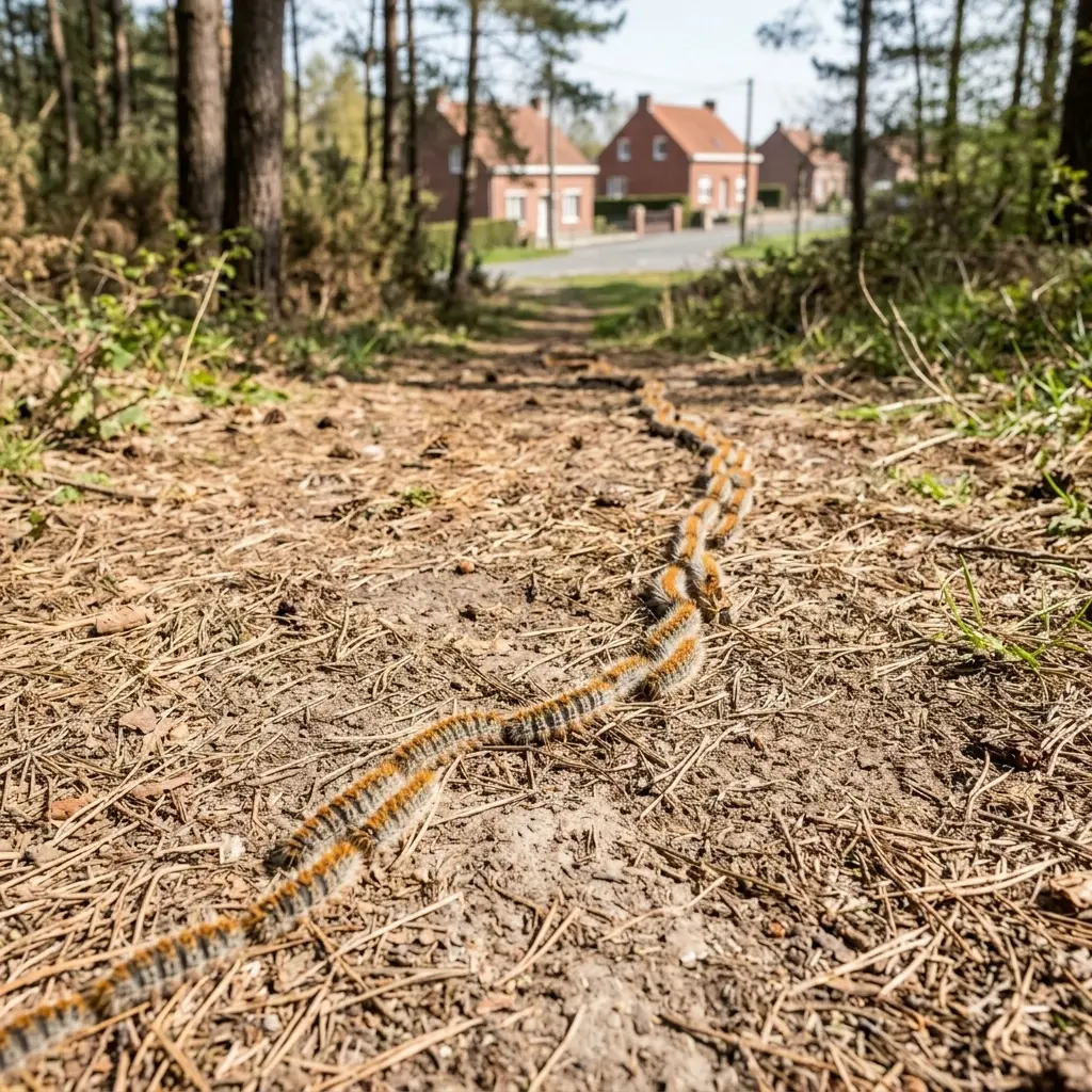 Comment prévenir et réagir face aux chenilles à Souchez