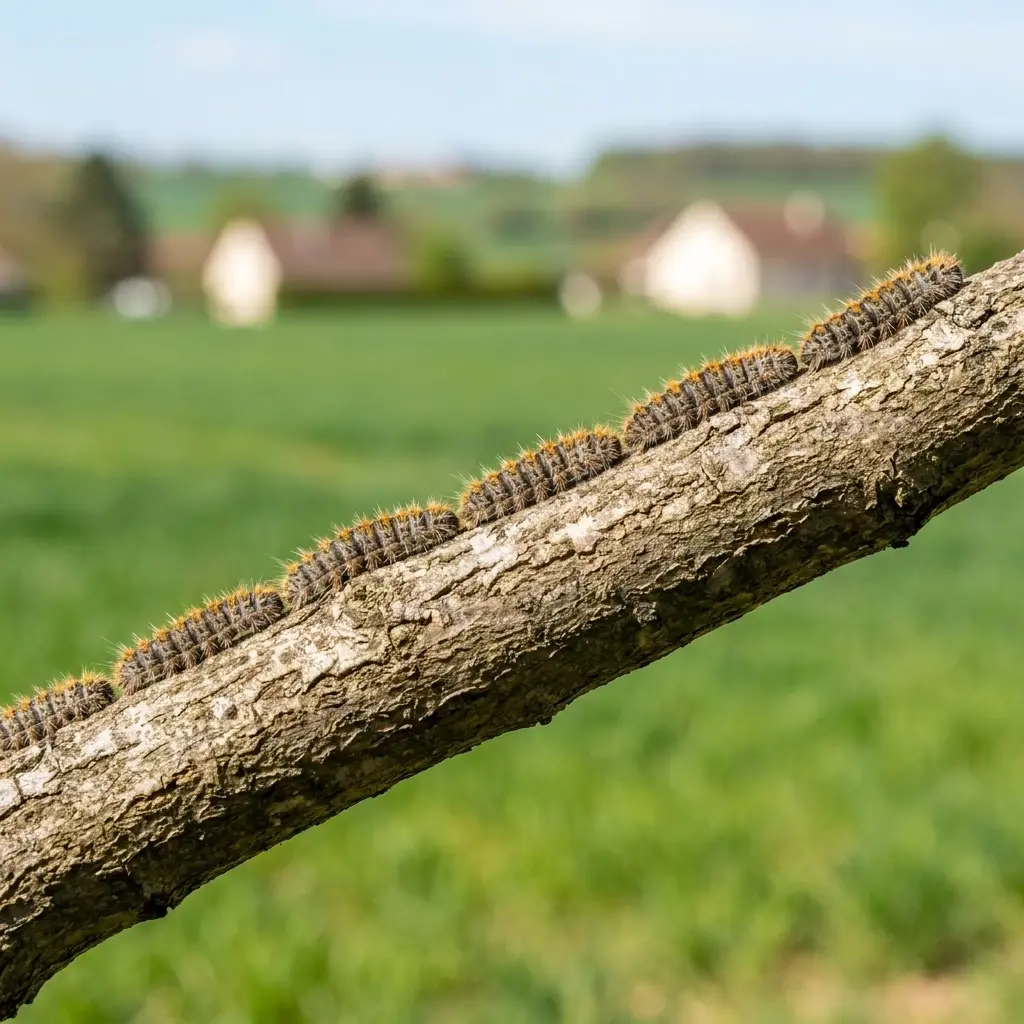 Une approche technique pour éradiquer les larves urticantes