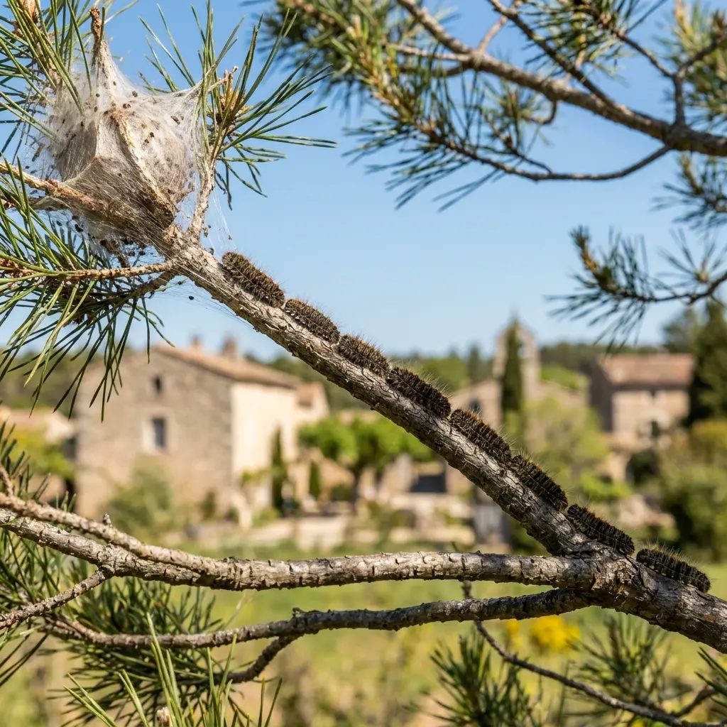 Prévenir l'infestation de chenilles processionnaires à Grenay
