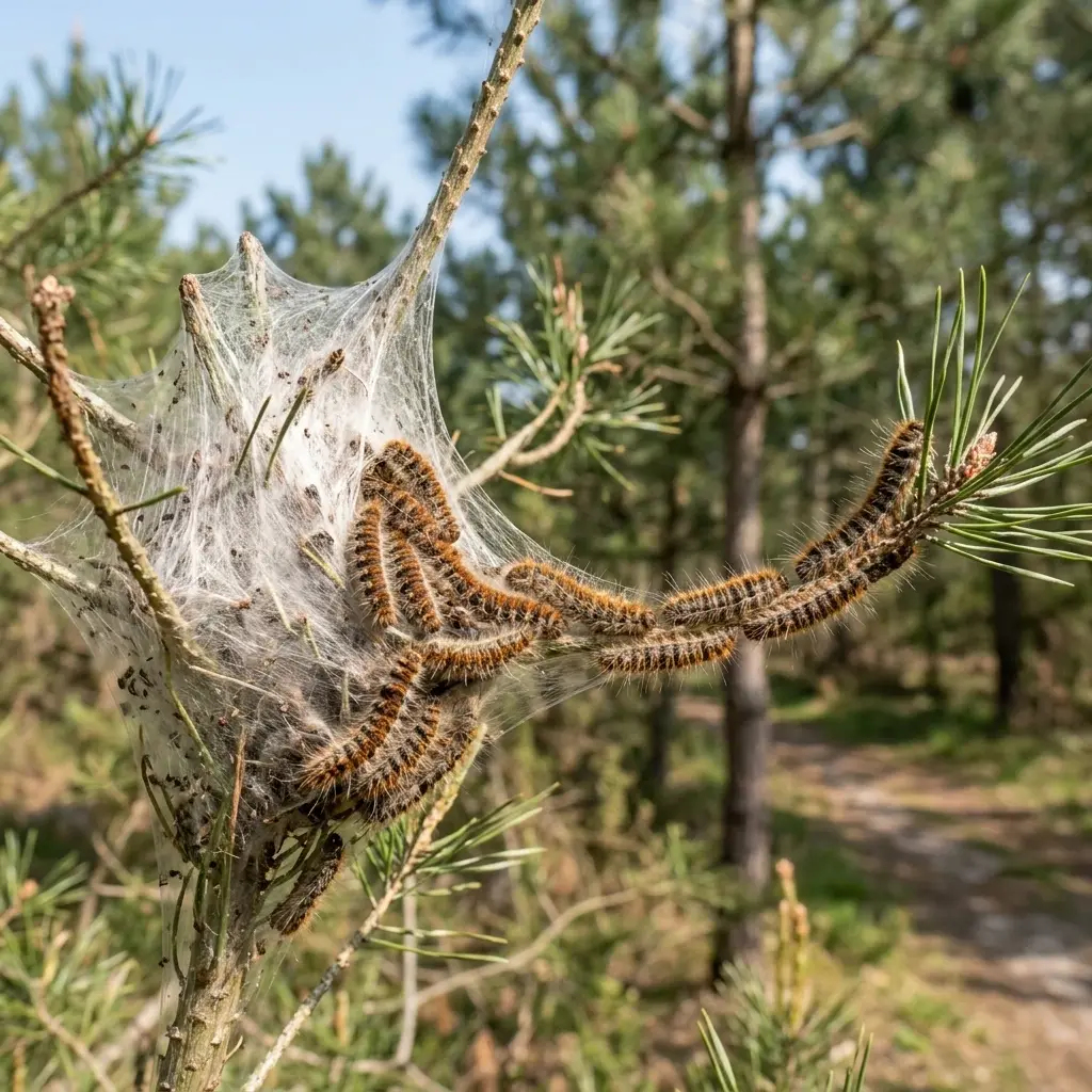 Comment nous traitons les infestations de chenilles