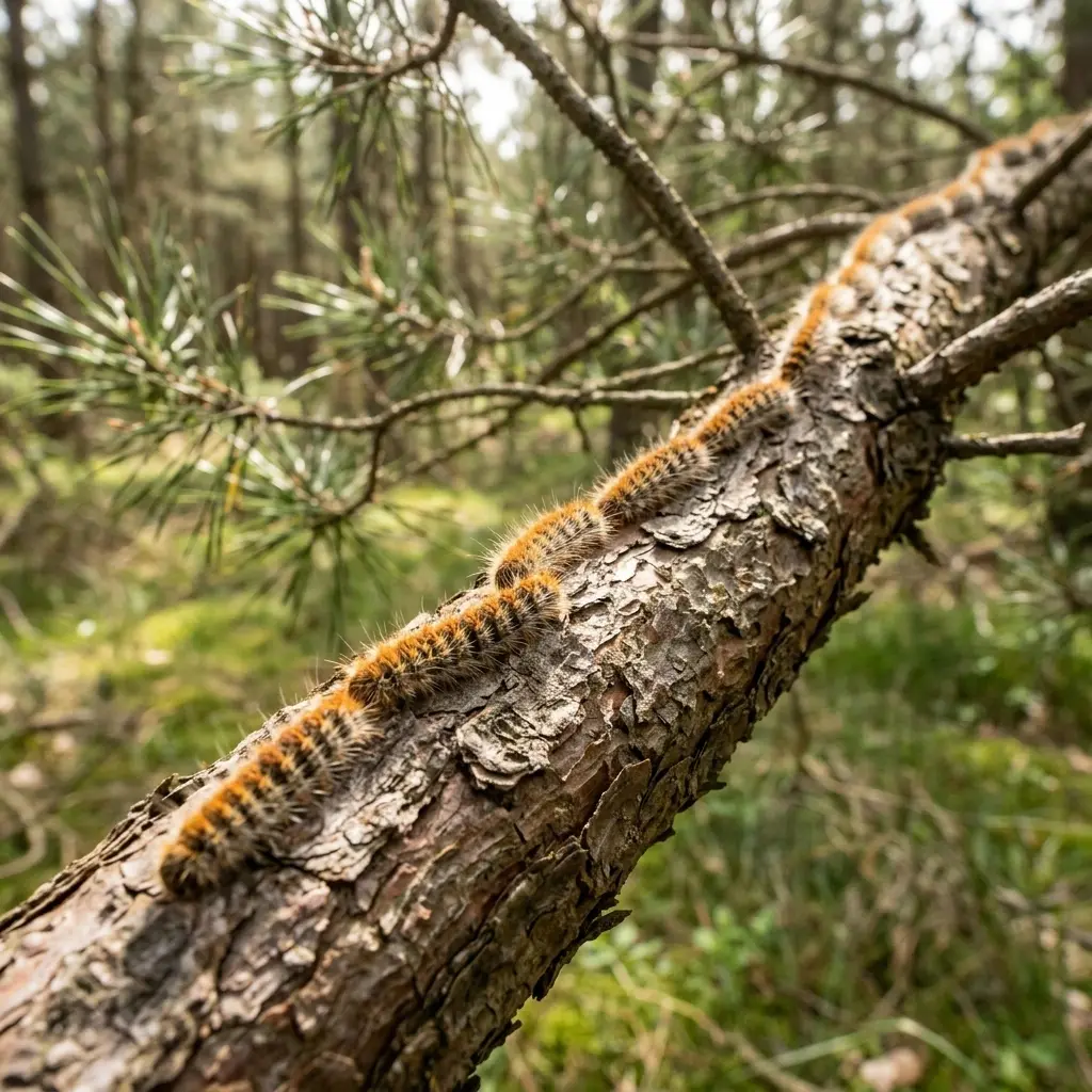 Comment prévenir l'invasion de chenilles à Drocourt