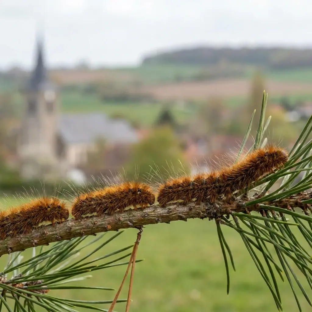 Prévenir l'invasion des chenilles dans vos jardins