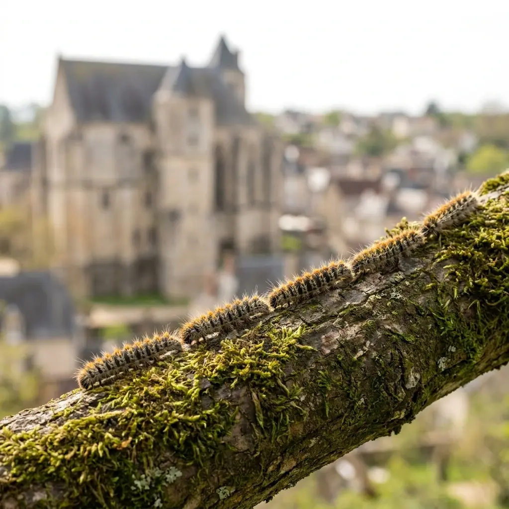 Un traitement technique pour éradiquer les chenilles