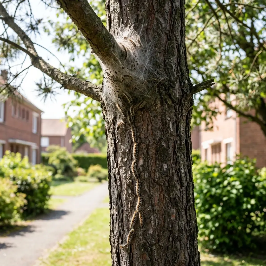 Un traitement ciblé contre les larves processionnaires