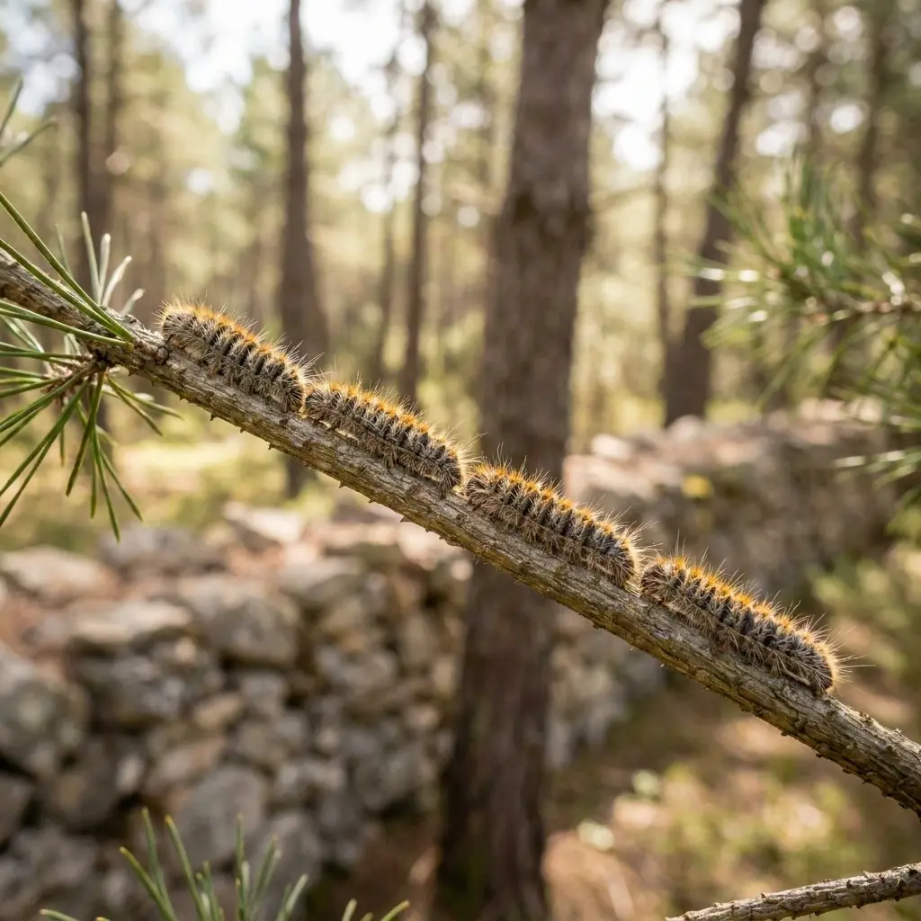 Comment prévenir et réagir face aux chenilles à Leforest