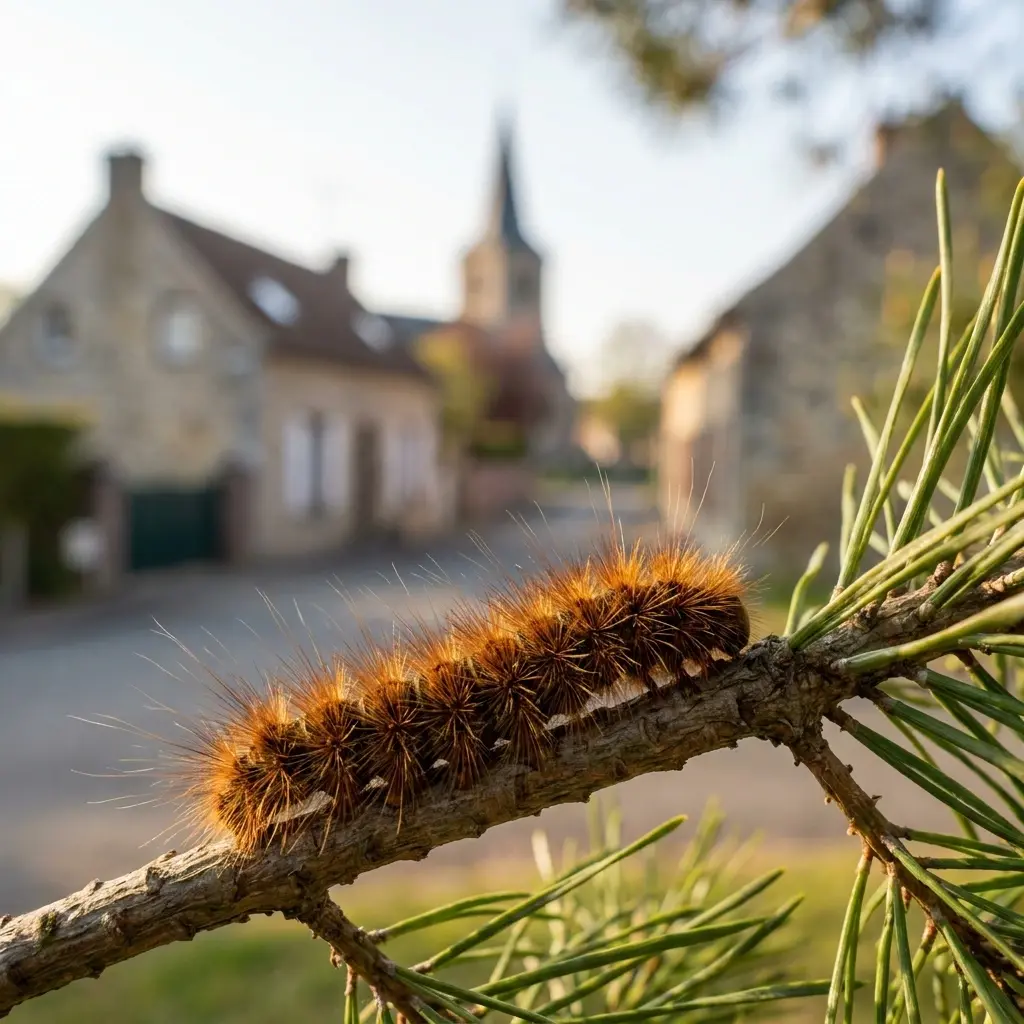Élimination efficace des larves processionnaires