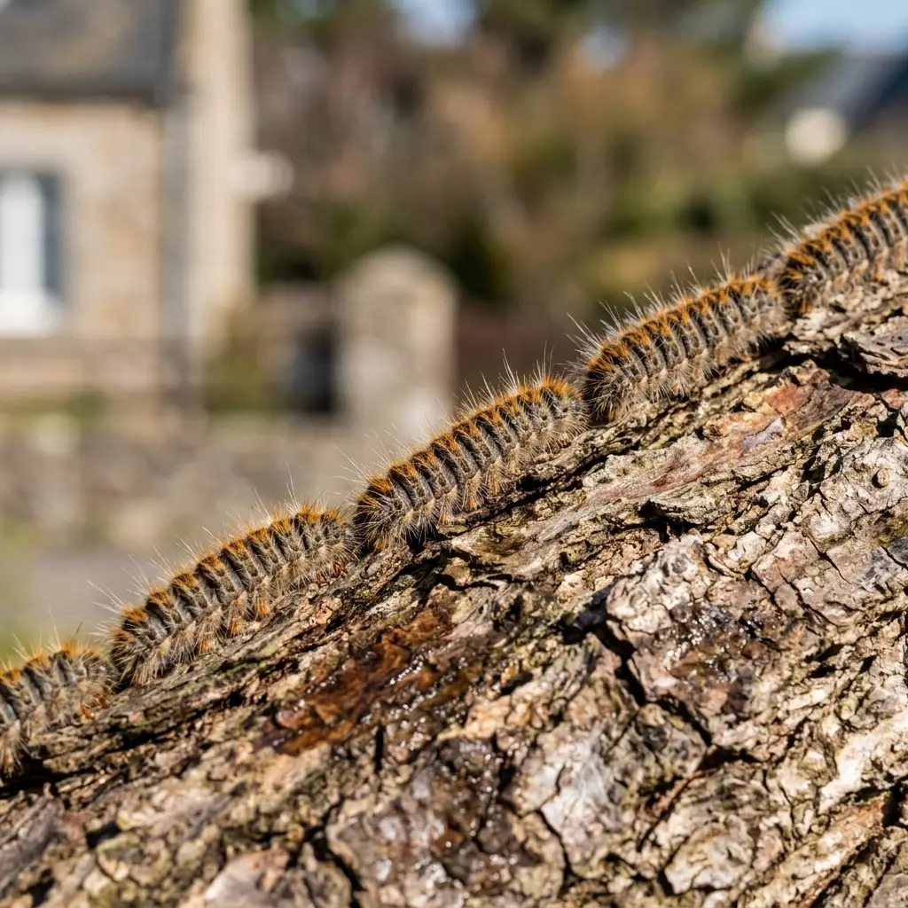 Élimination radicale des chenilles et des nids
