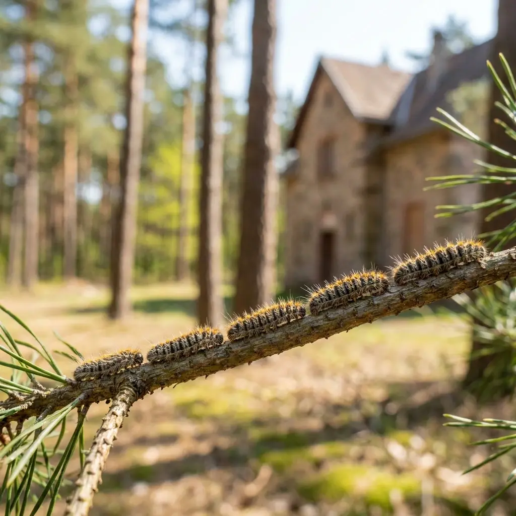 Prévenir l'invasion des chenilles processionnaires dans votre jardin