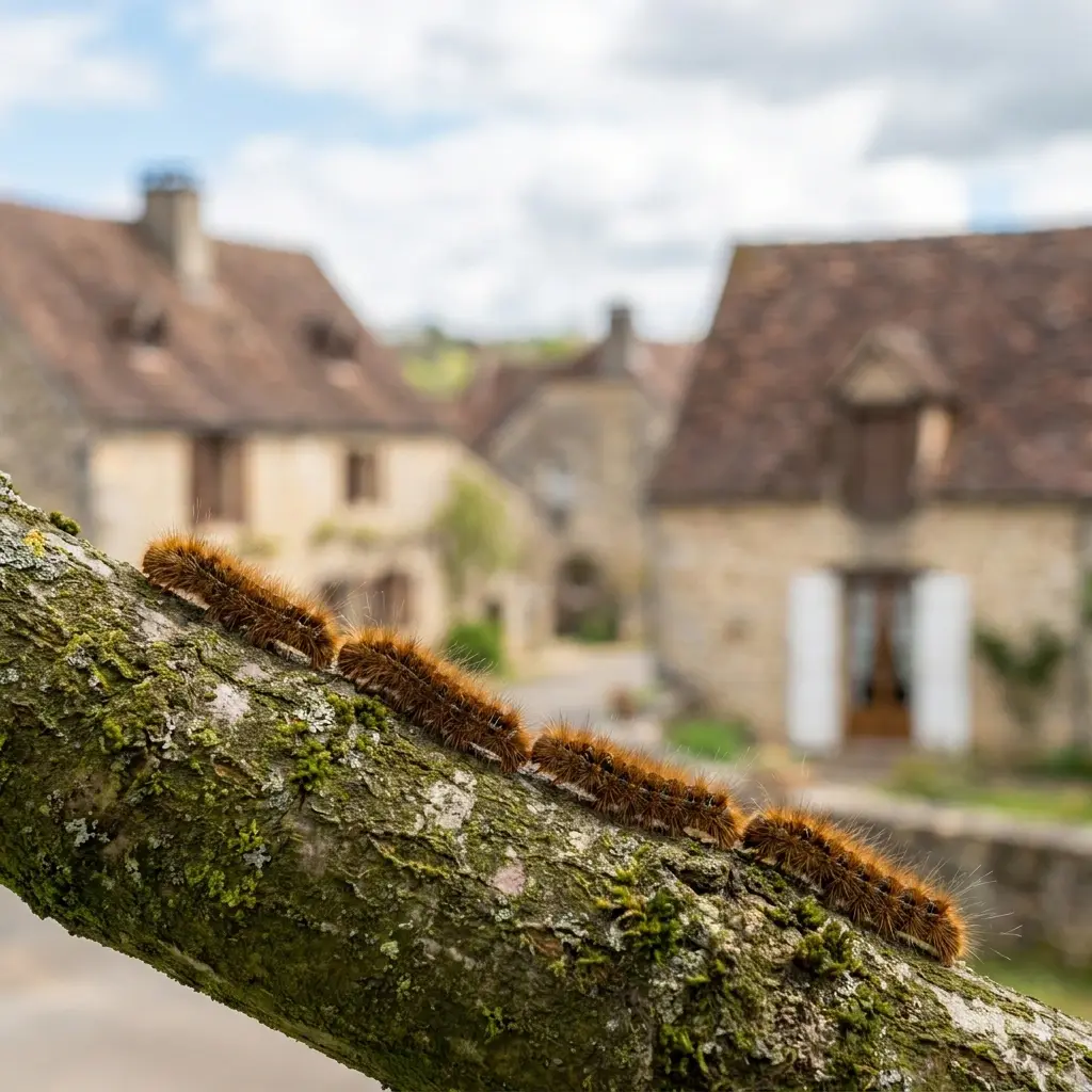 Traitement ciblé contre les chenilles processionnaires