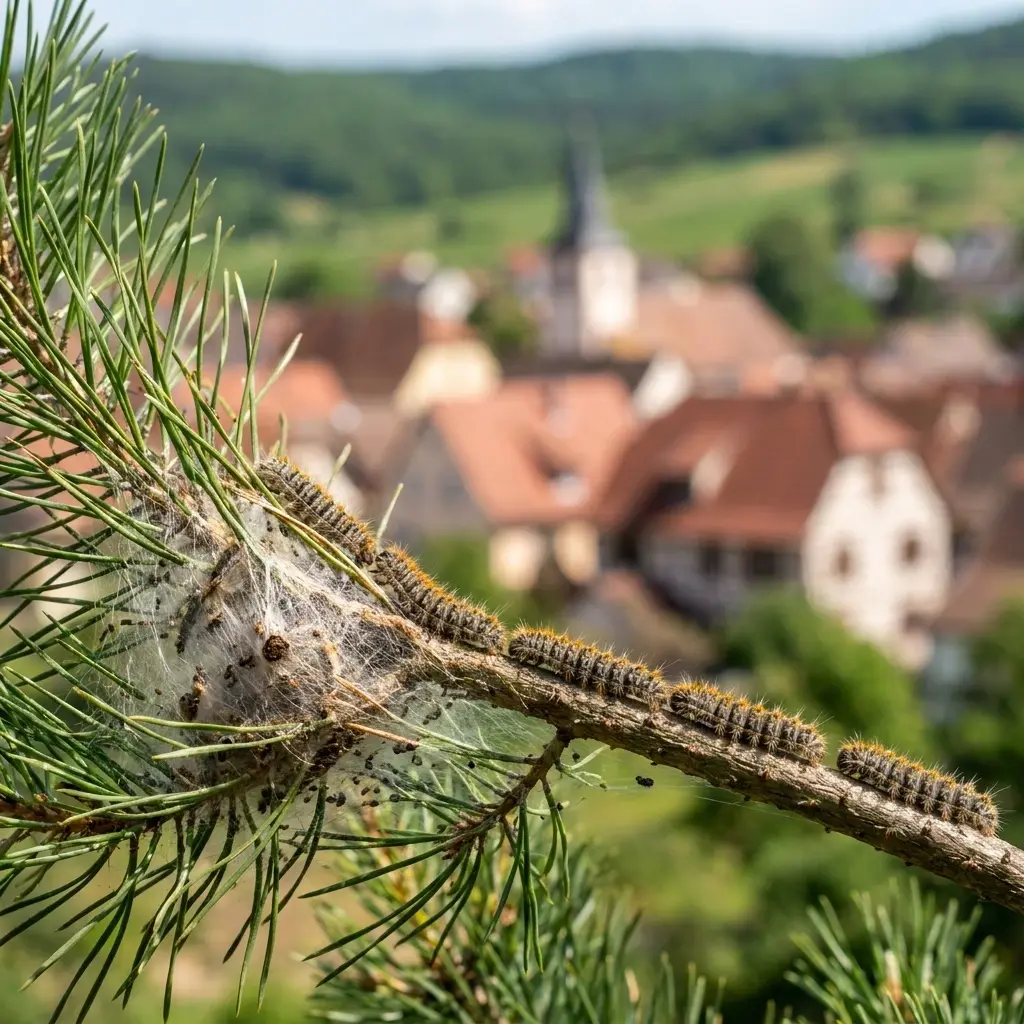 Chenille processionnaire Souffelweyersheim (67460)