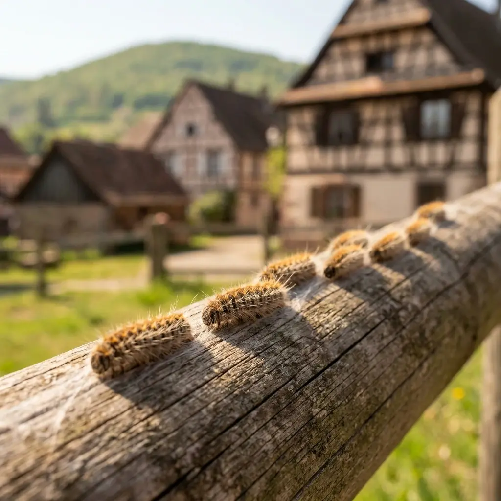 Comment réagir face à une invasion de chenilles à Rosheim ?
