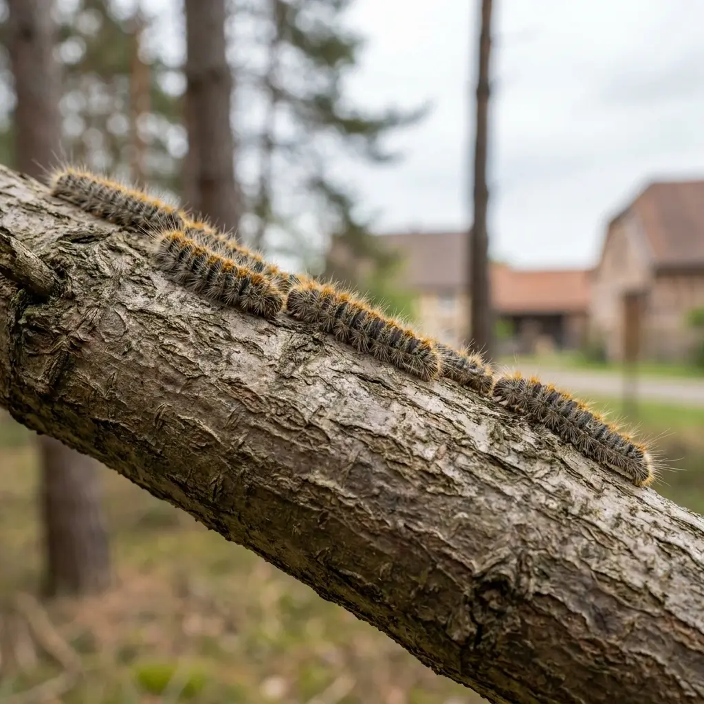Comment nous traitons les chenilles processionnaires