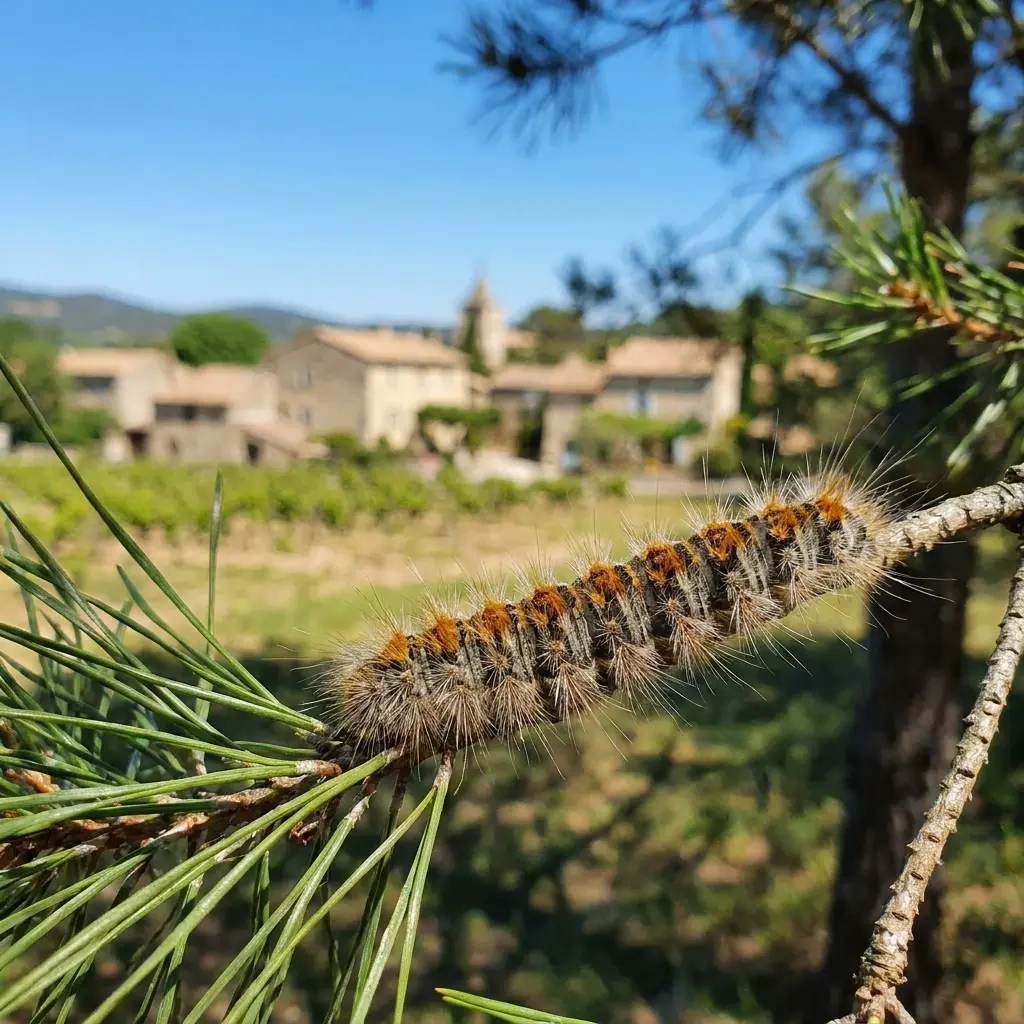 Une approche technique pour éradiquer les larves urticantes