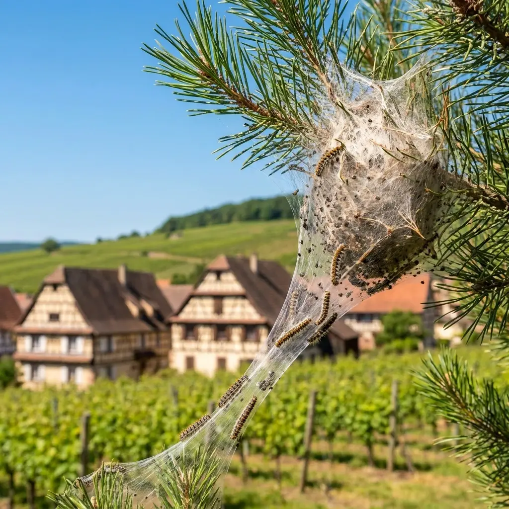 Élimination efficace des nids de processionnaires