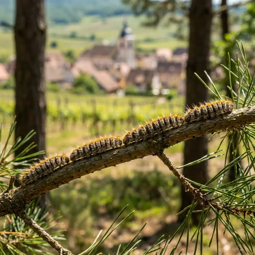 Chenille processionnaire Sainte-Croix-en-Plaine (68127)