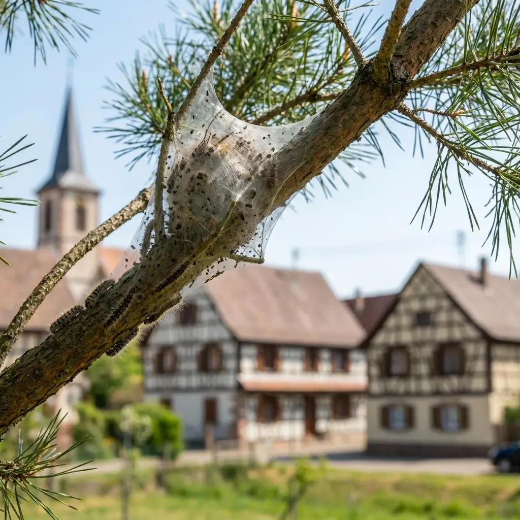 Élimination ciblée des larves et des nids
