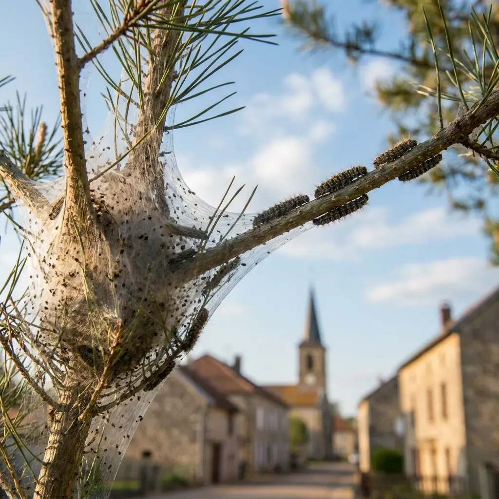 Notre stratégie d'éradication des chenilles processionnaires