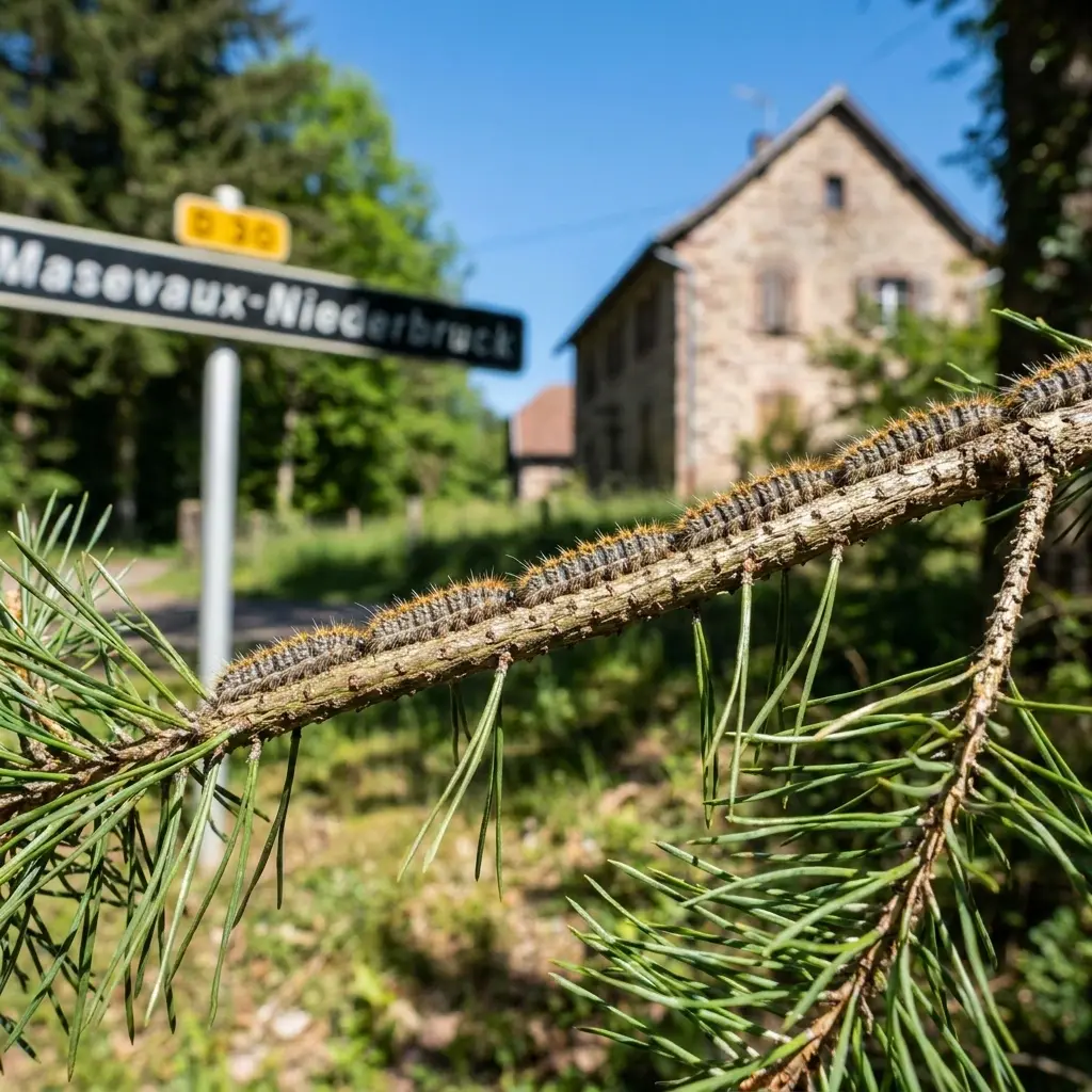 Chenille processionnaire Masevaux-Niederbruck (68290)