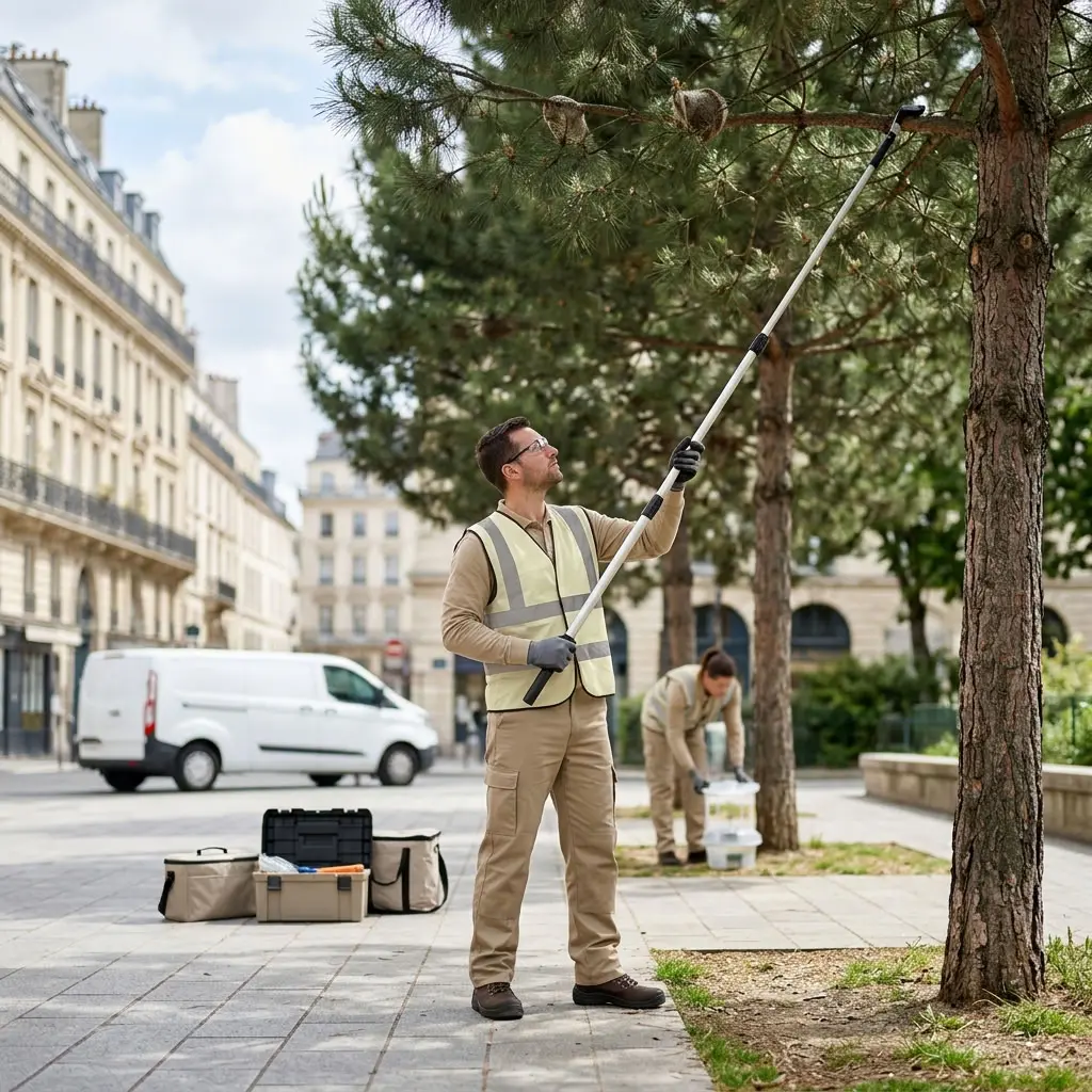 Chenille processionnaire Paris 2 (75002)