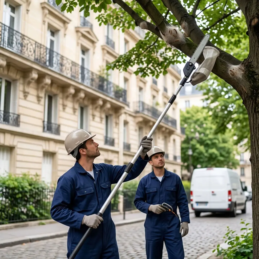 Nous assurons la tranquillité de vos espaces extérieurs à Paris 4