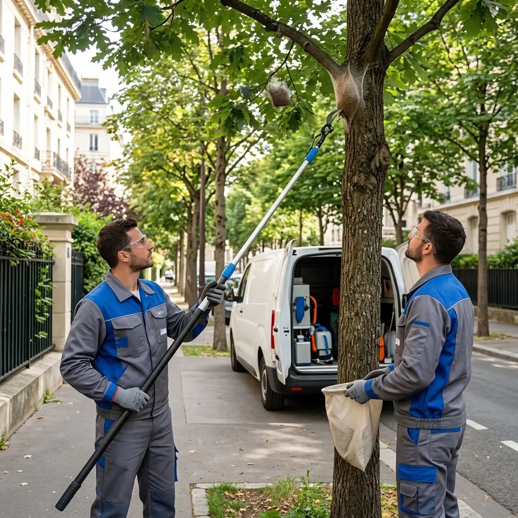 Chenille processionnaire Paris 7 (75007)